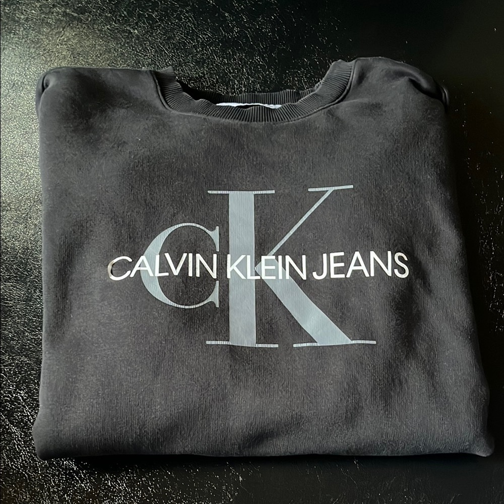 Calvin Klein Black Logo Sweatshirt